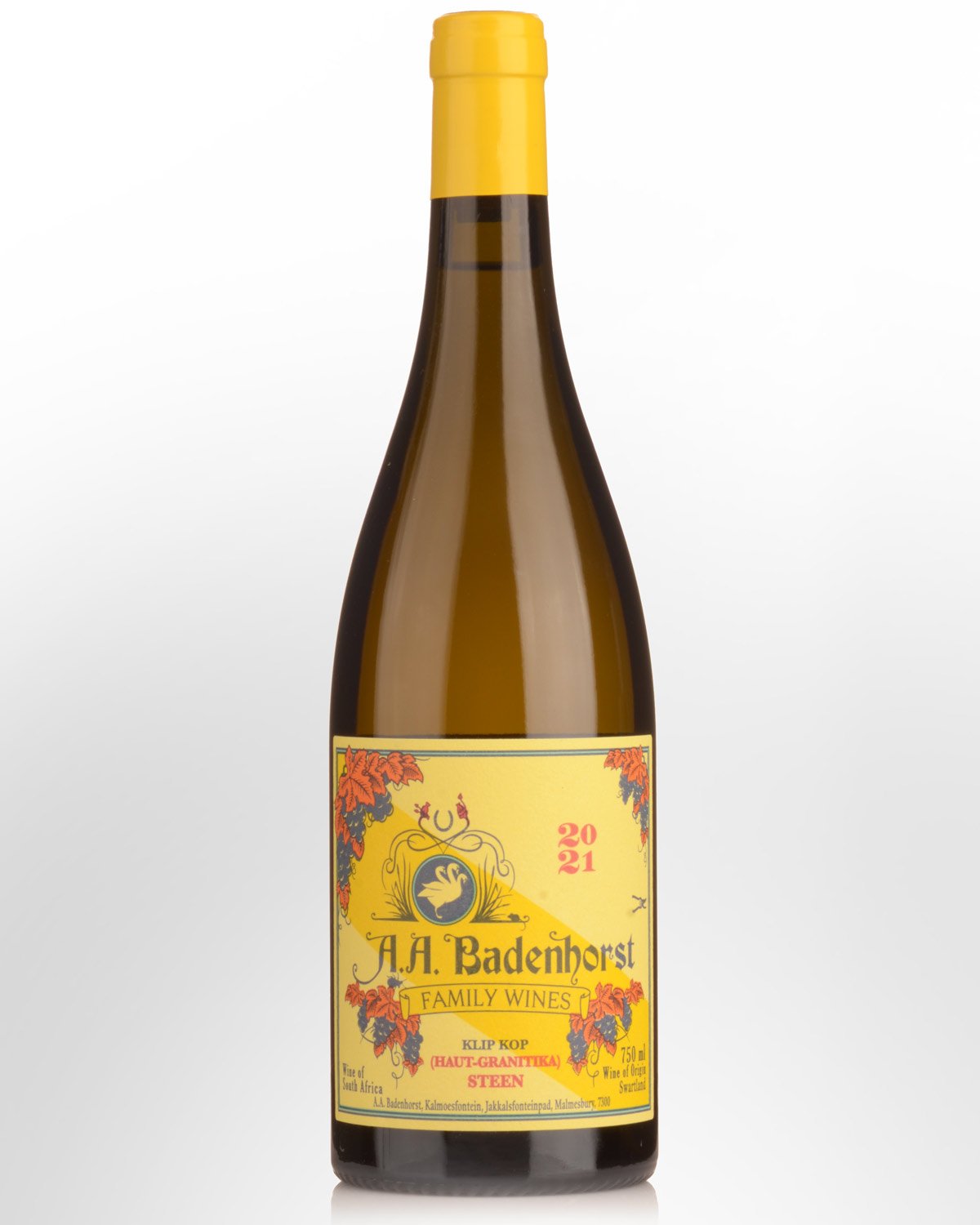 2021 AA Badenhorst Klipkop Steen Chenin Blanc