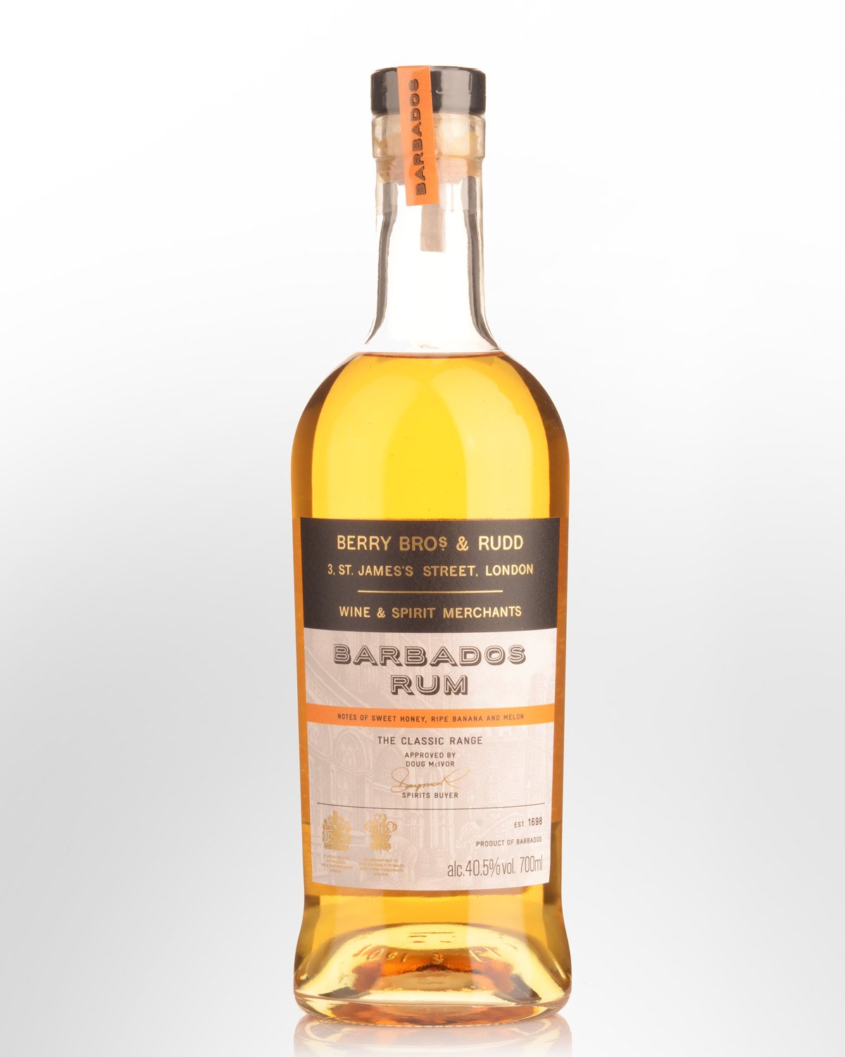 Berry Bros & Rudd The Classic Range Barbados Rum (700ml)