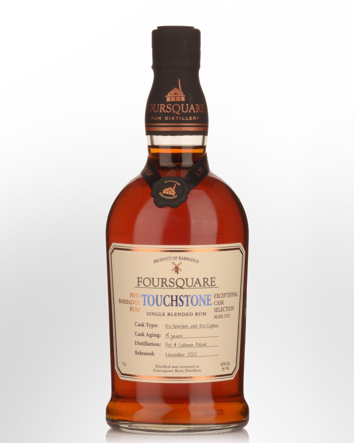 Foursquare Touchstone Exceptional Cask Selection Mark XXII 14 Year Old Full Proof Single Blended Rum (700ml)