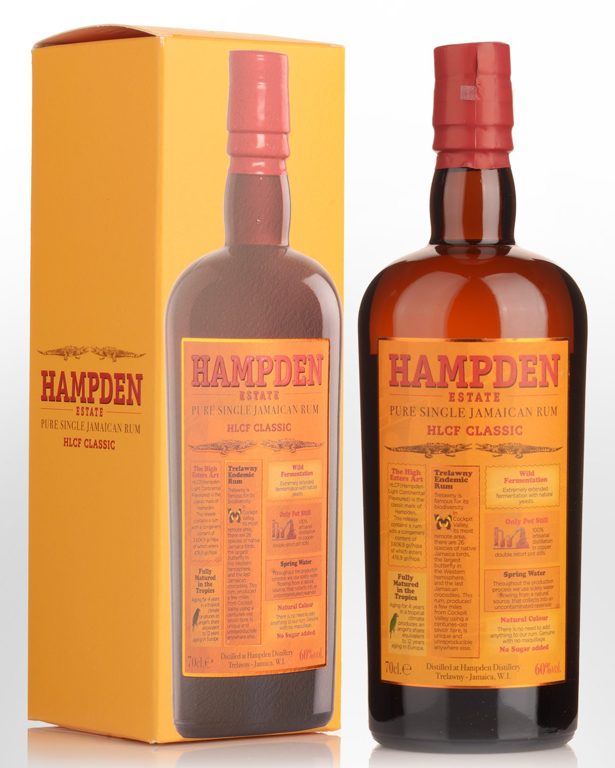 Hampden Estate HLCF Classic 4 Year Old Jamaican Rum (700ml)