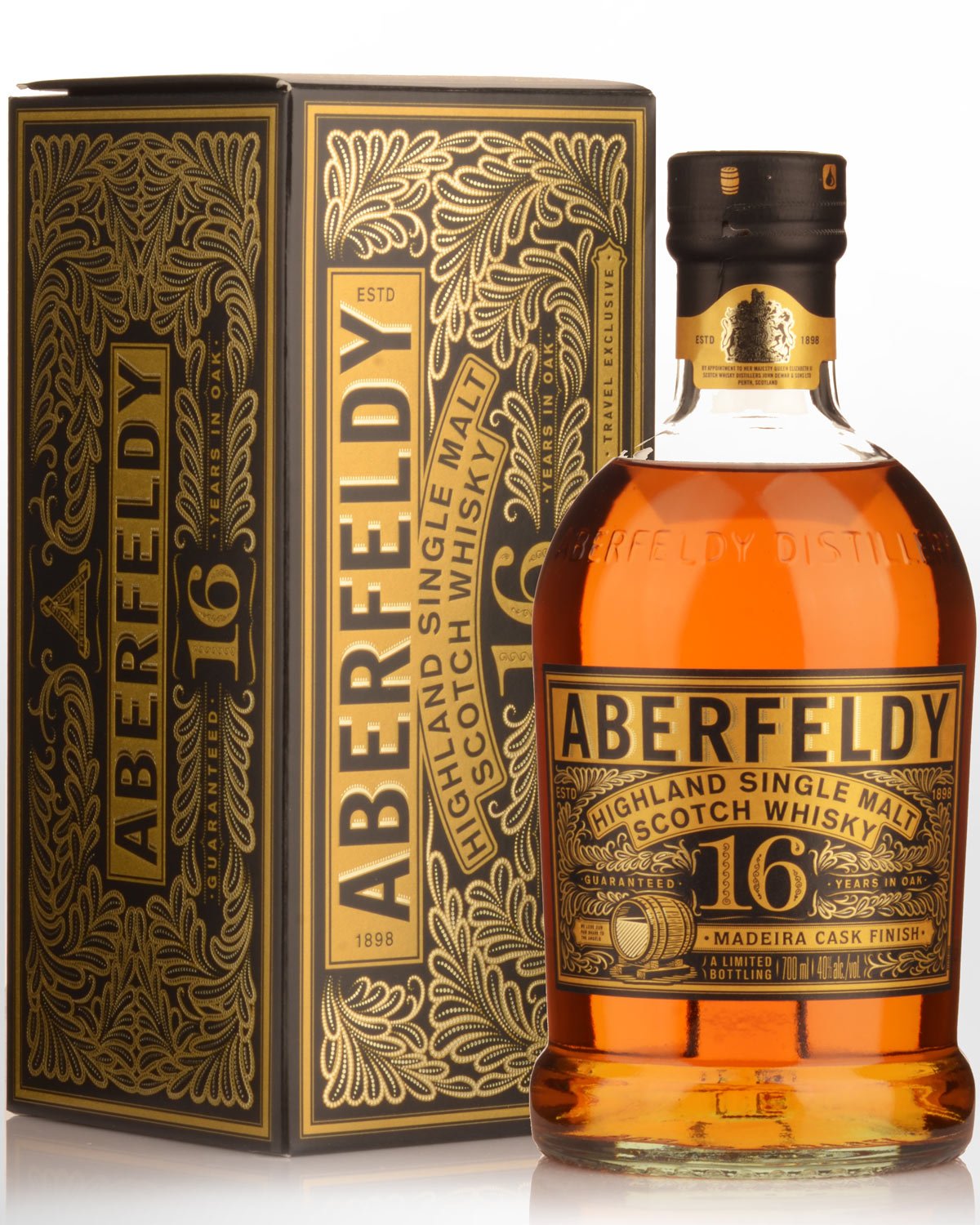 Aberfeldy 16 Year Old Madeira Cask Finish Single Malt Scotch Whisky (700ml)