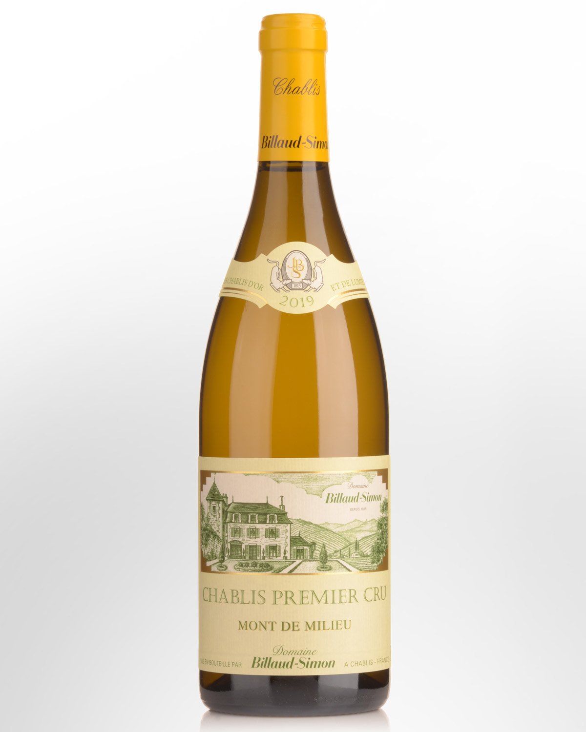 2019 Domaine Billaud-Simon Mont de Milieu Chablis Premier Cru