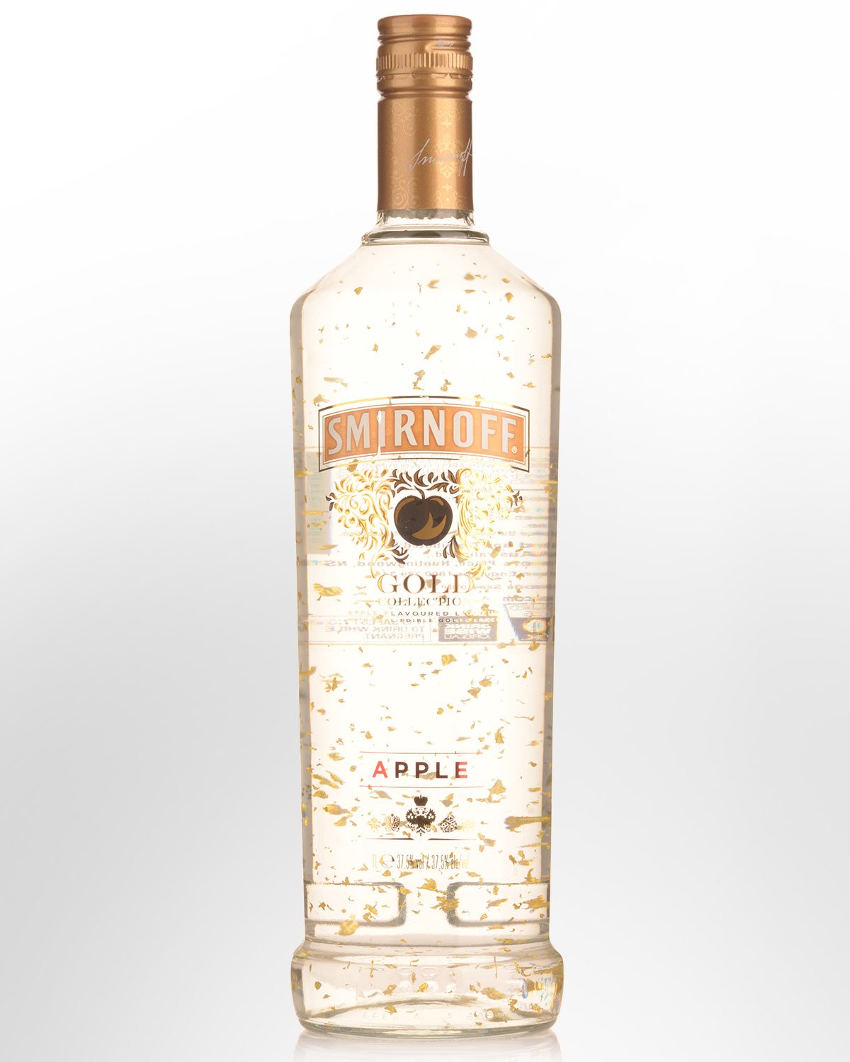 Smirnoff Gold Apple Flavoured Vodka (1000ml)