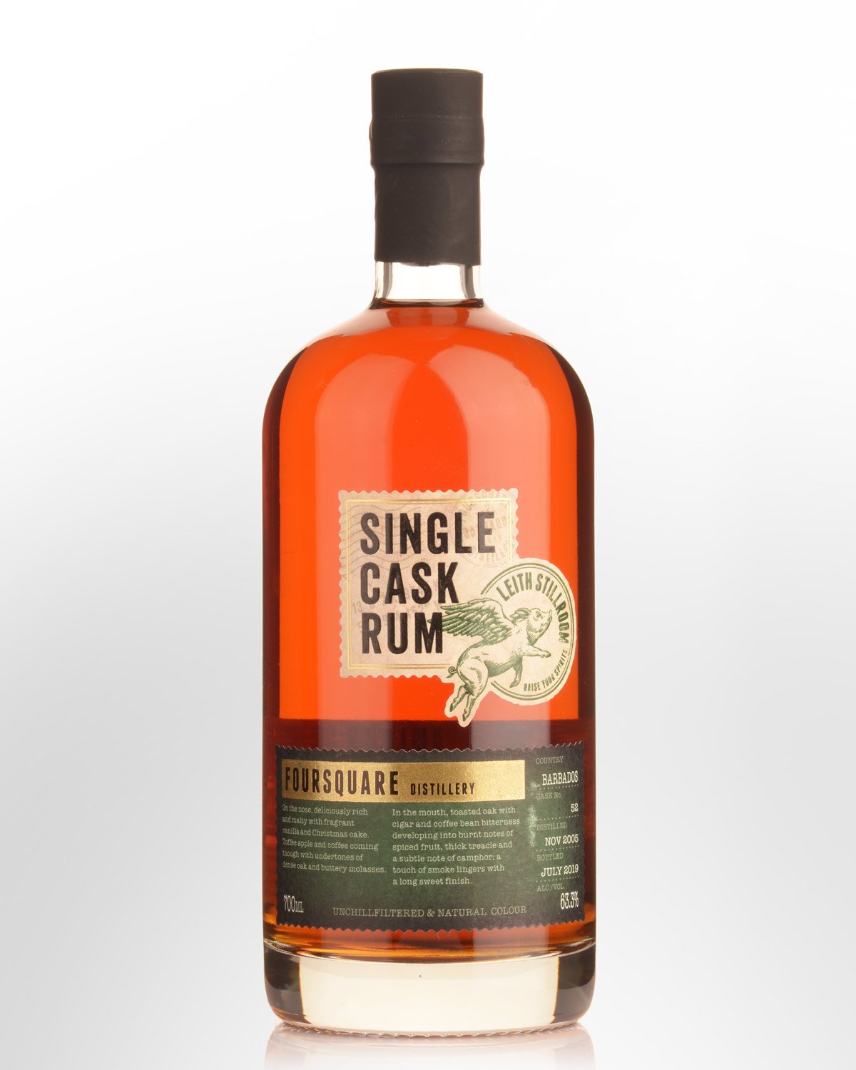 2005 Leith Stillroom Foursquare Distillery Cask Strength Rum (700ml)