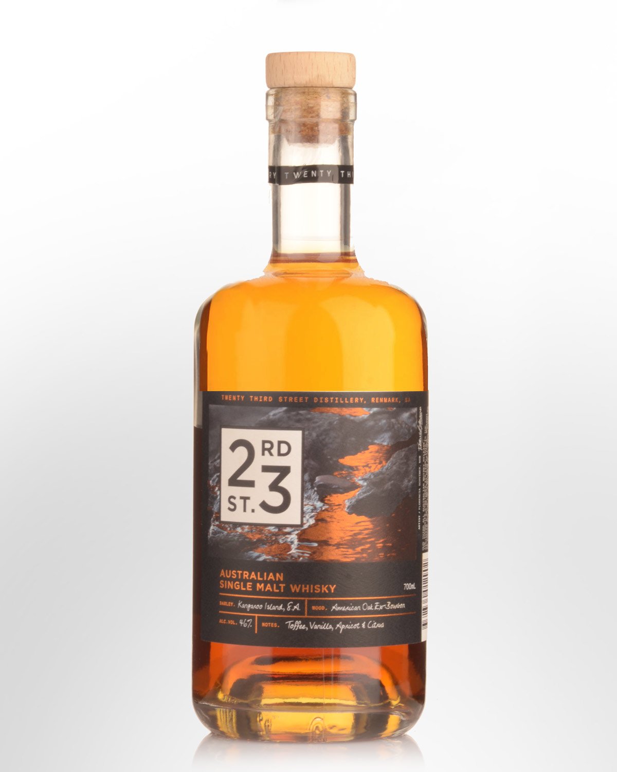 23rd Street Distillery Single Malt Australian Whisky (700ml)