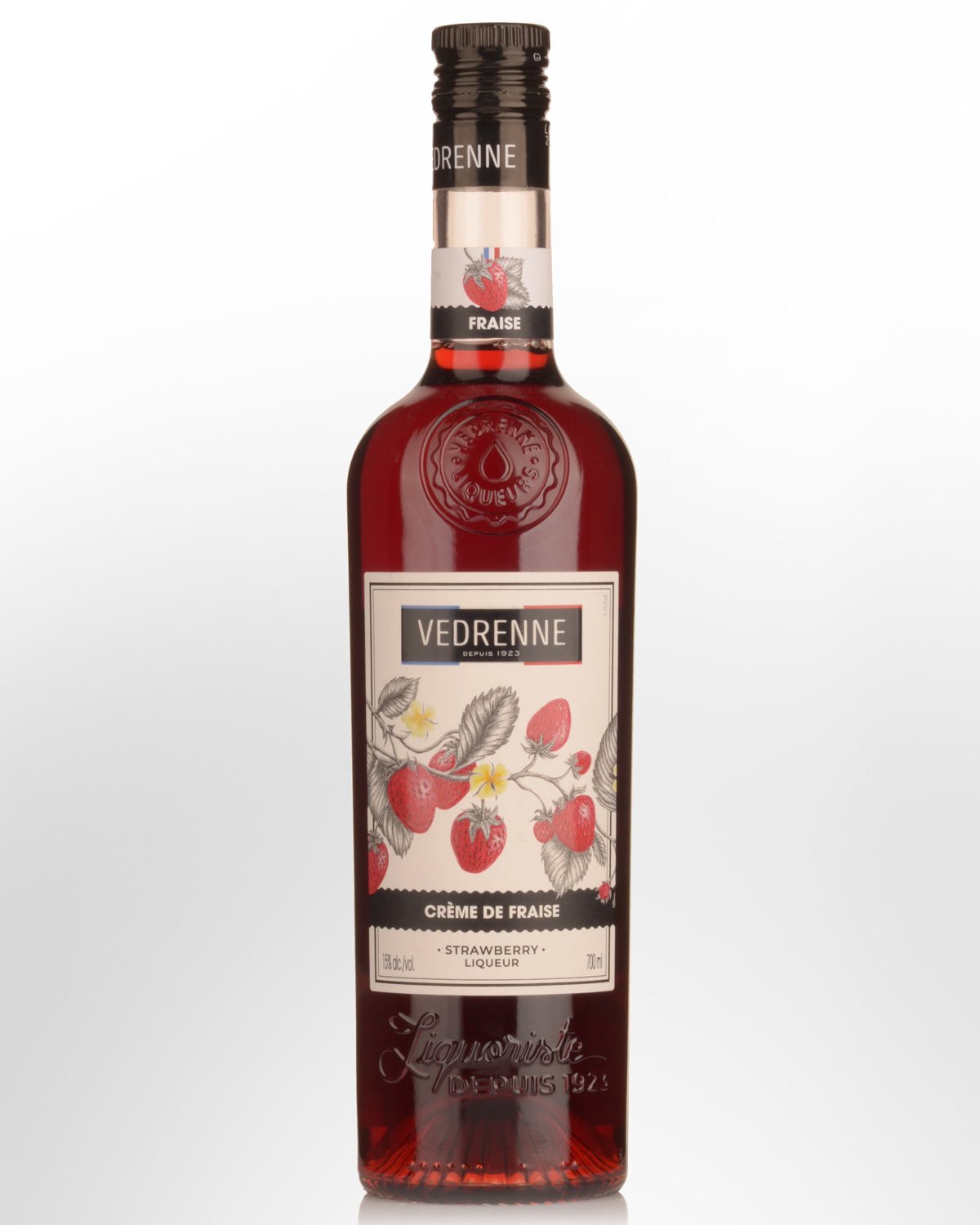 Vedrenne Creme de Fraise (Strawberry) Liqueur (700ml)