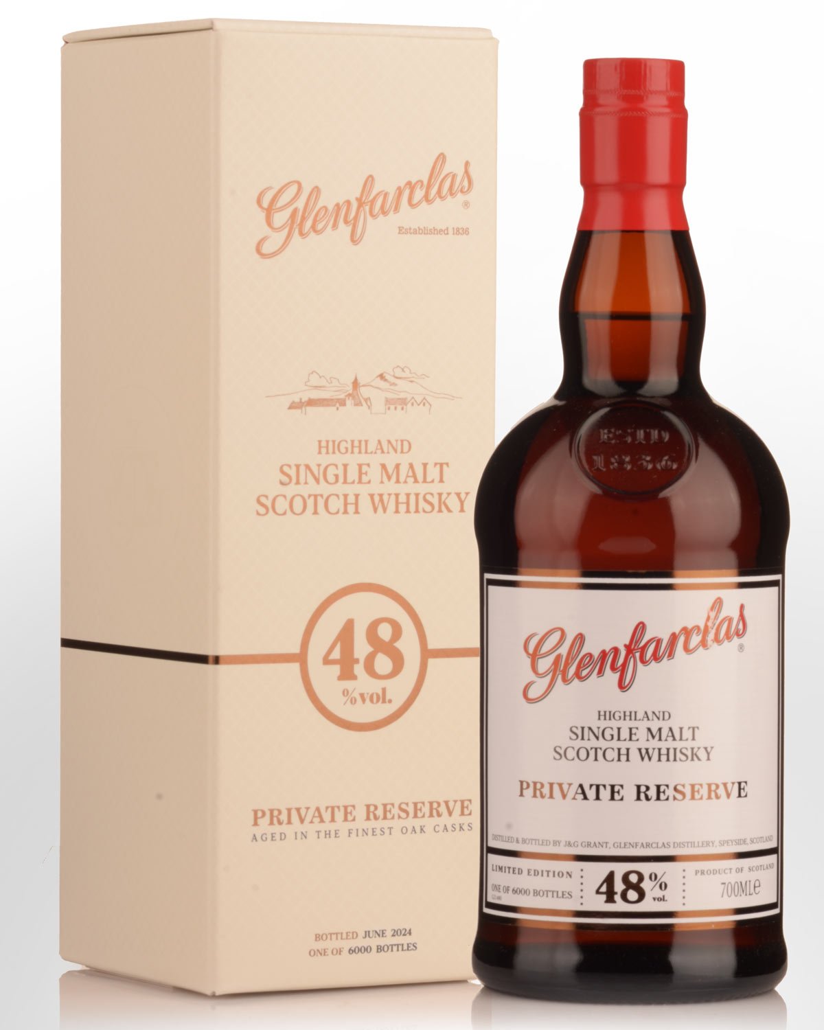 Glenfarclas Private Reserve Single Malt Scotch Whisky (700ml) - 48%