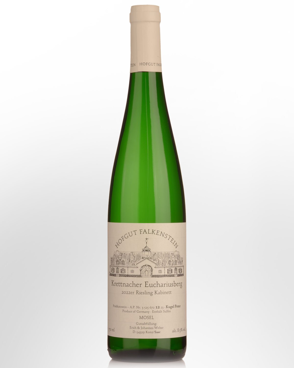 2022 Hofgut Falkenstein Krettnacher Euchariusberg Riesling Kabinett (Kugel Peter)