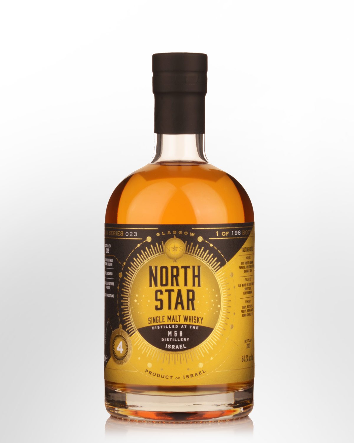 2019 North Star Milk & Honey 4 Year Old Cask Strength Single Malt Israeli Whisky (700ml)