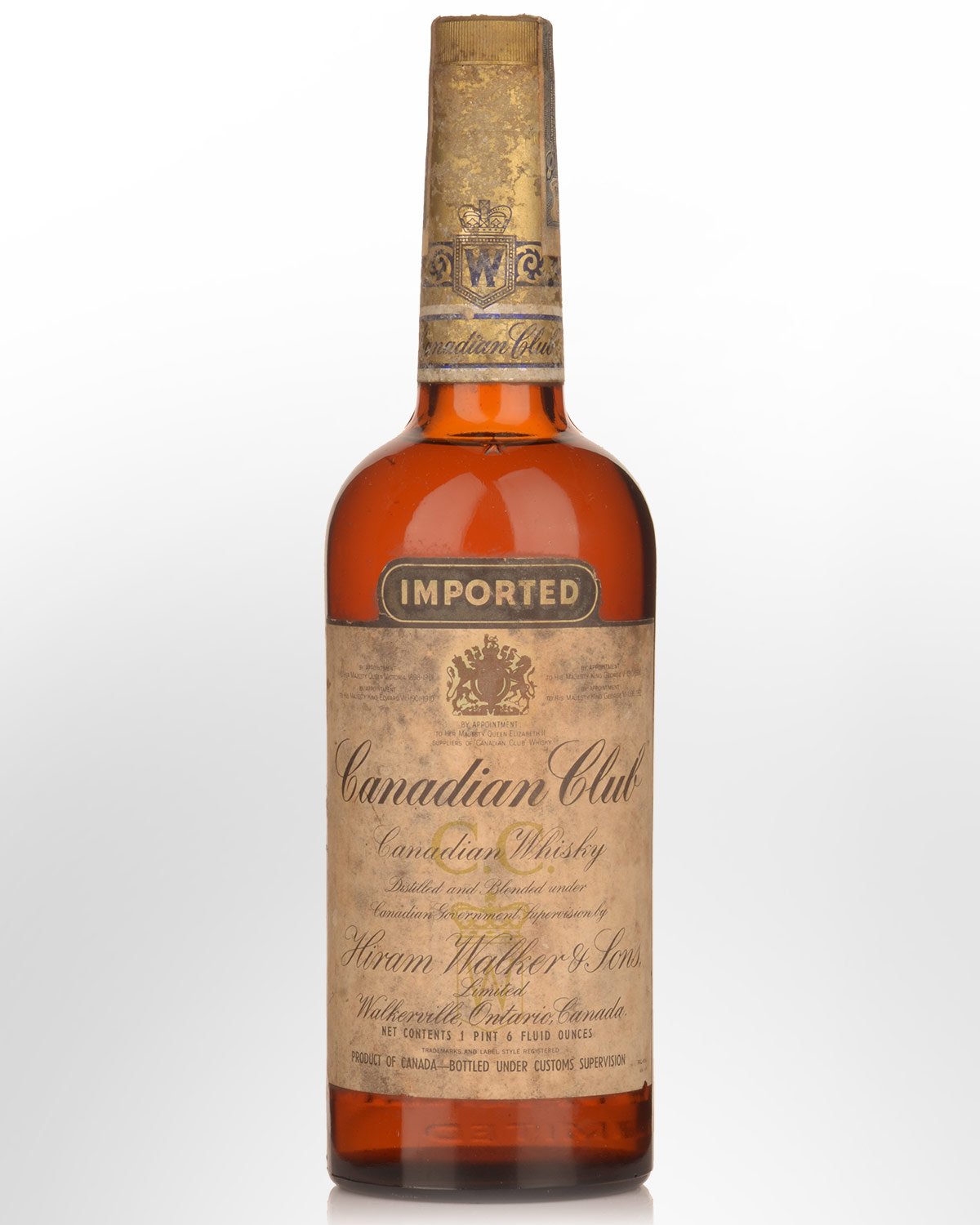 Canadian Club 6 Year Old Blended Canadian Whisky (1 Pint 6 Fl. Oz.)