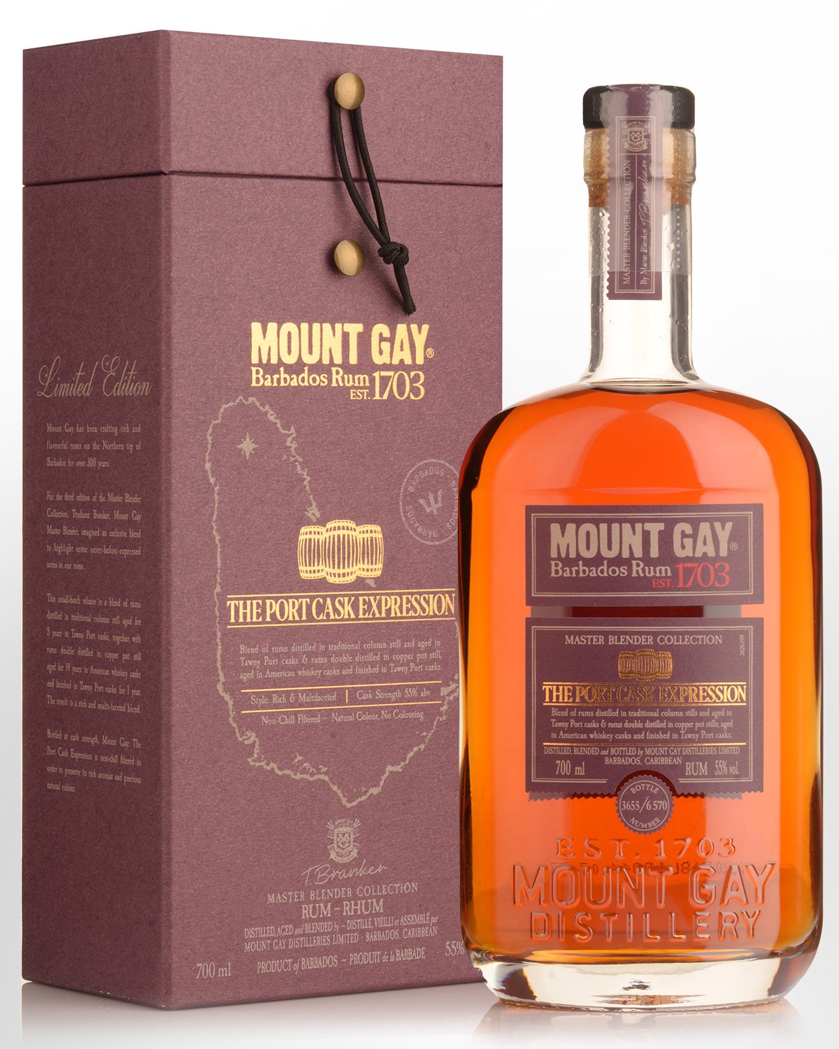 Mount Gay The Port Cask Expression Cask Strength Rum (700ml)