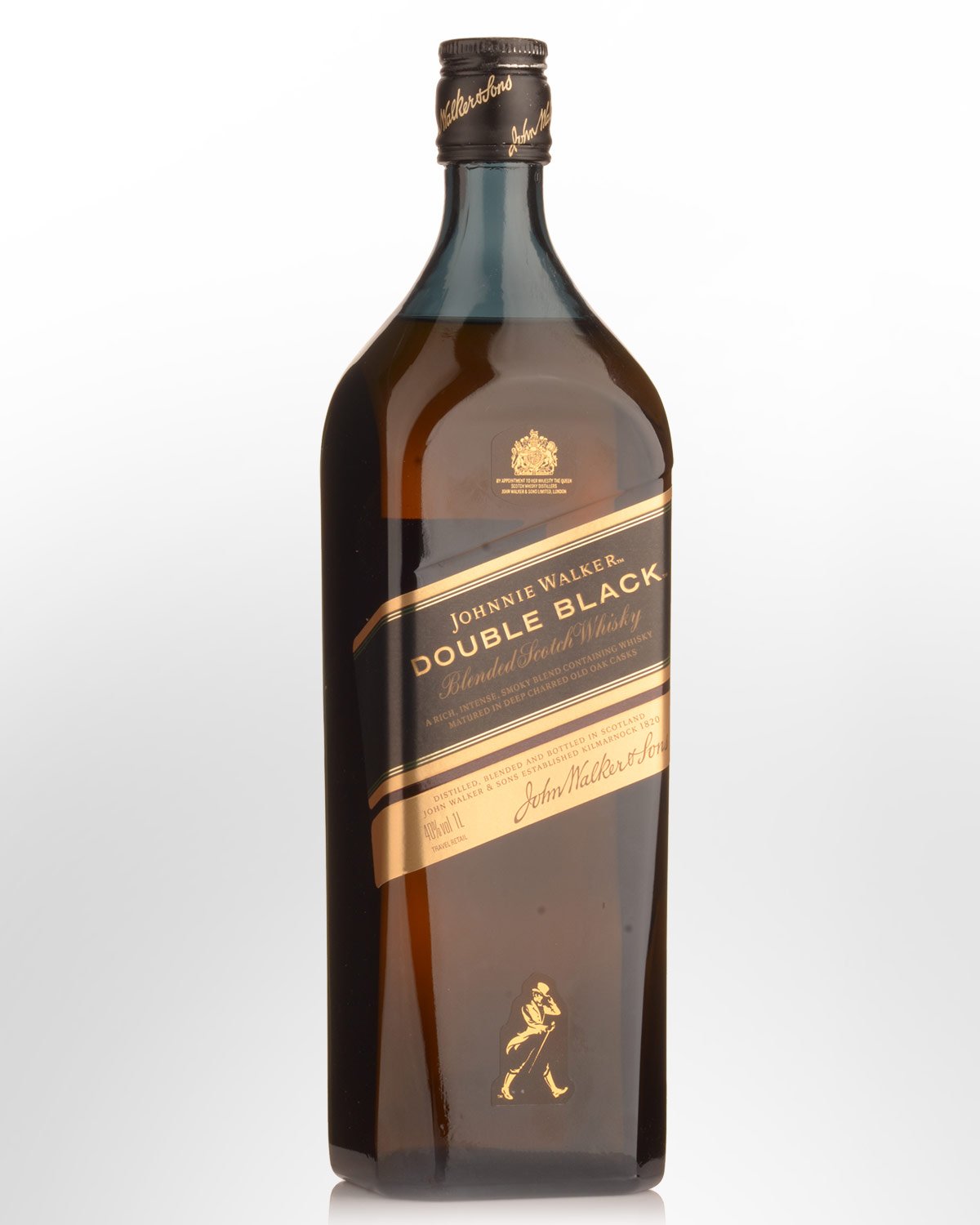 Johnnie Walker Double Black Blended Scotch Whisky (1000ml)