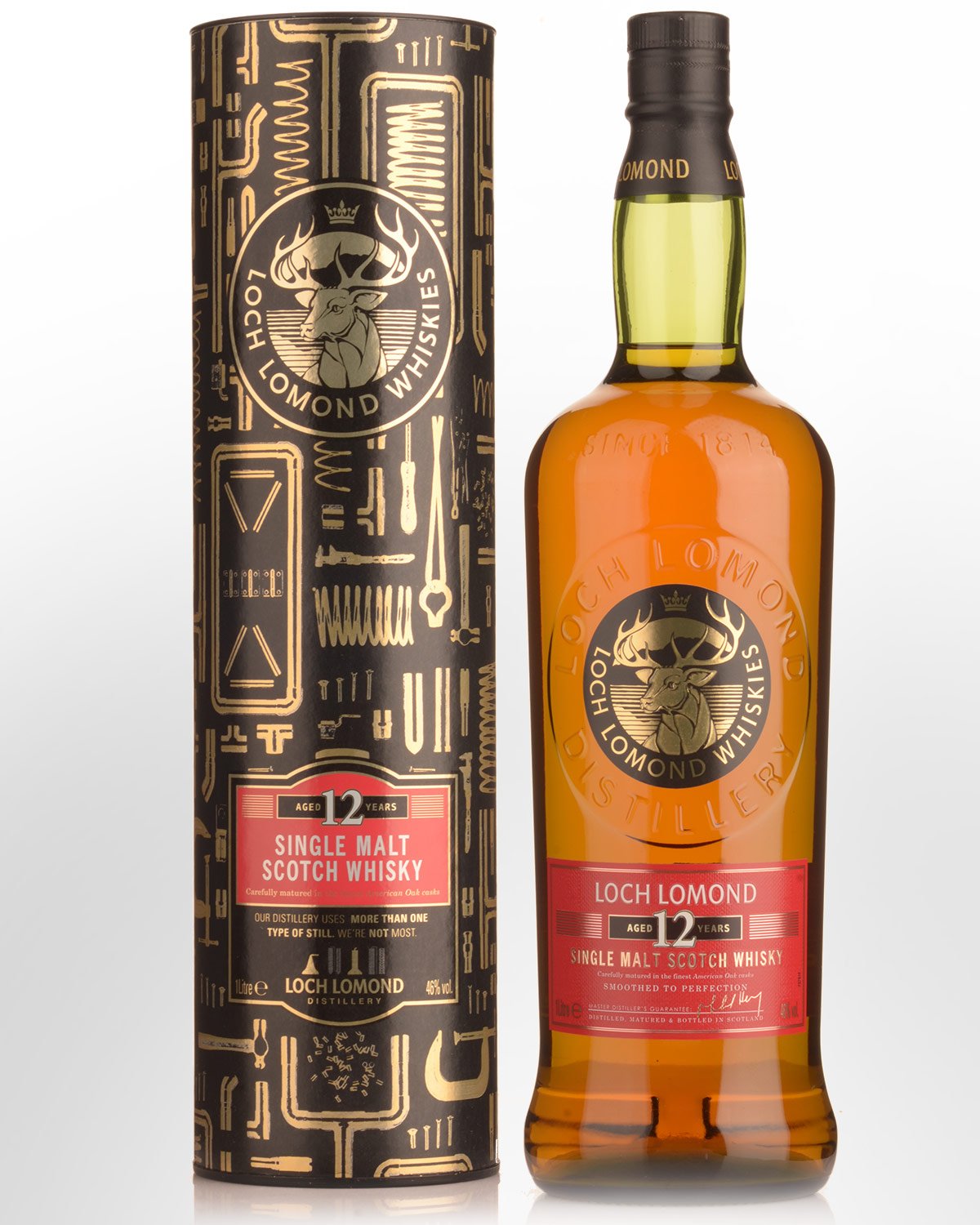 Loch Lomond 12 Year Old Single Malt Scotch Whisky (1000ml)