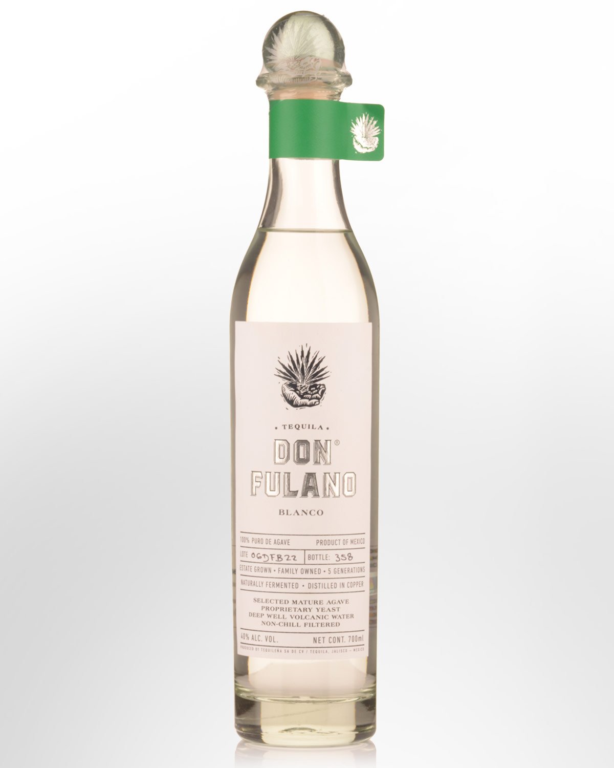 Don Fulano 100% Agave Blanco Tequila (700ml)