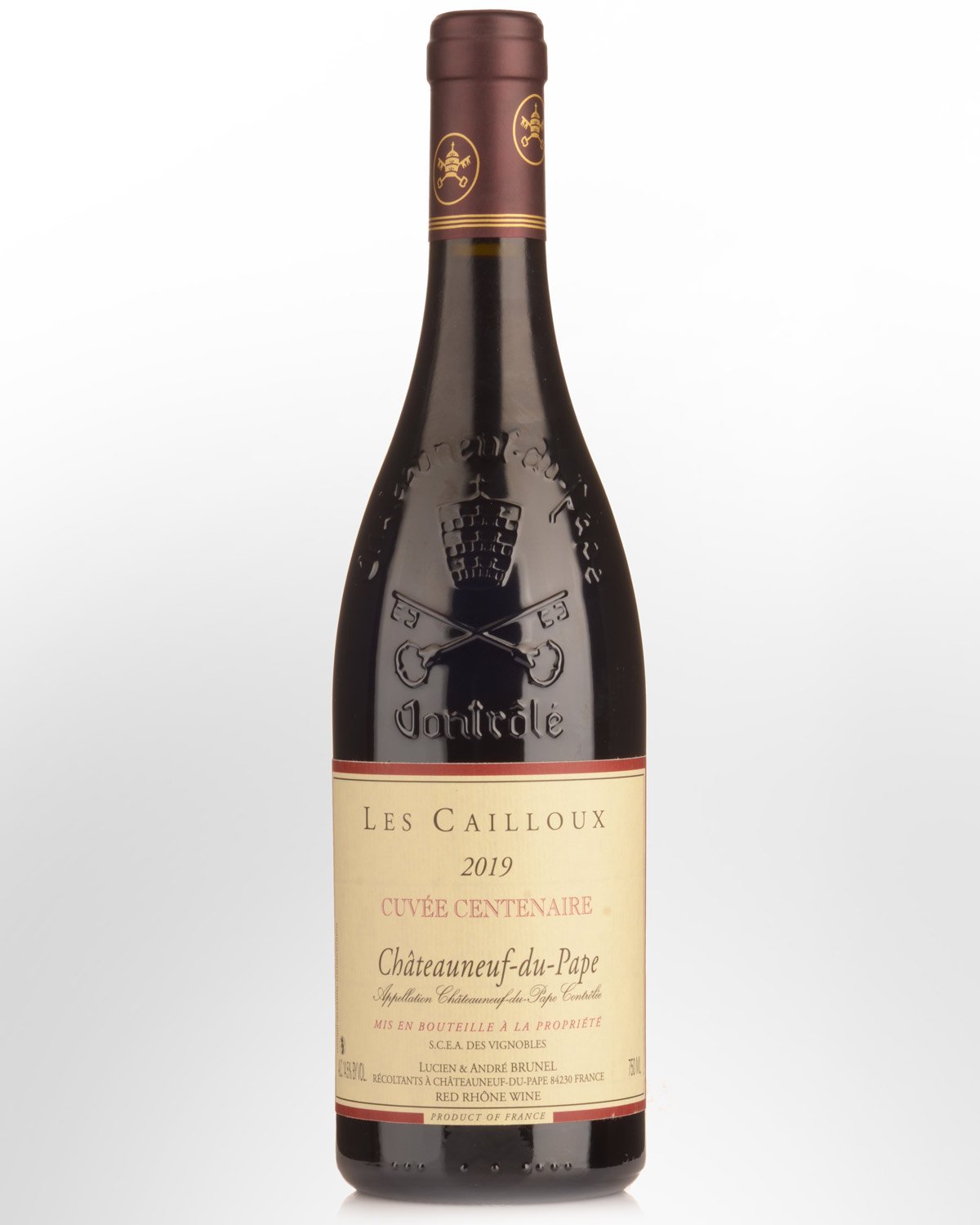 2019 Domaine Les Cailloux (Lucien et Andre Brunel) Chateauneuf Du Pape Cuvee Centenaire