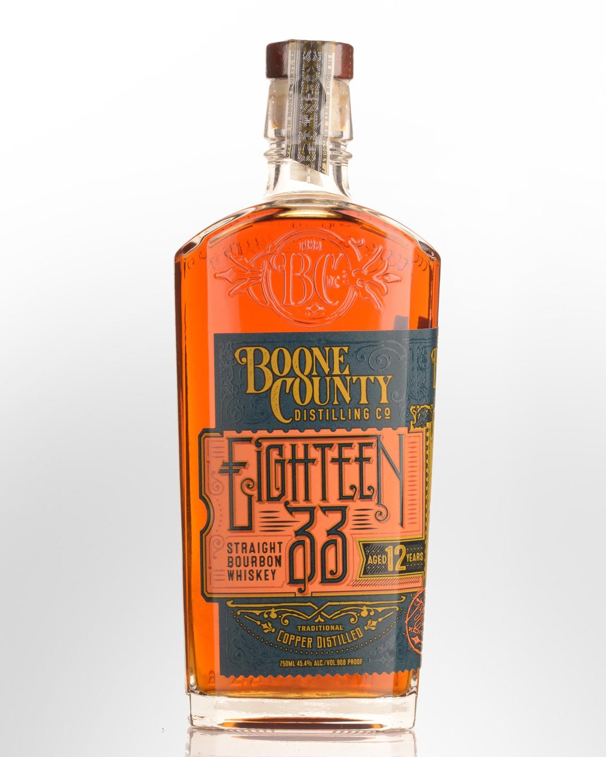 Boone County Distilling Co. 1833 12 Year Old Straight Bourbon Whiskey (750ml)