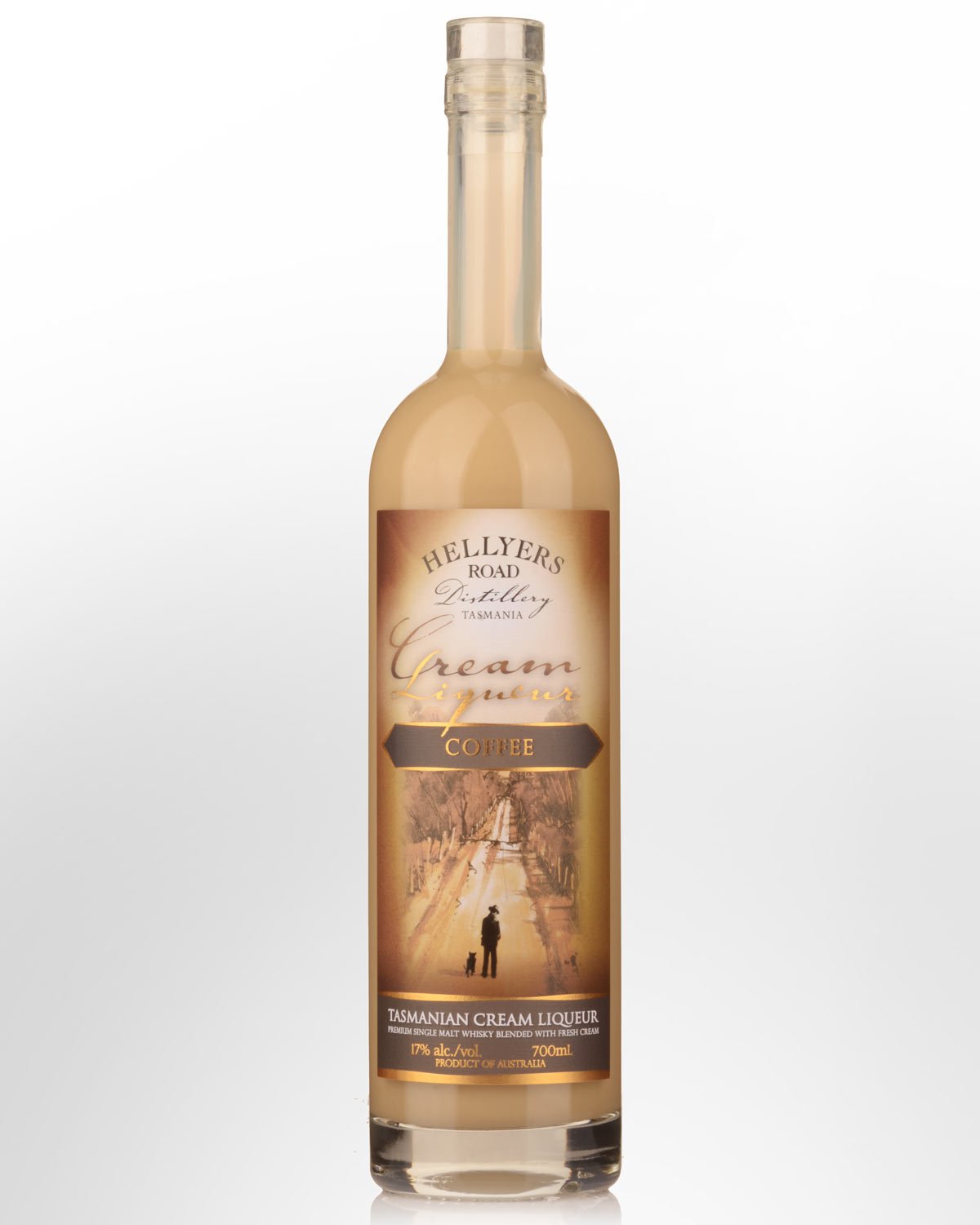 Hellyer's Road Distillery Coffee Whisky Cream Liqueur (700ml)