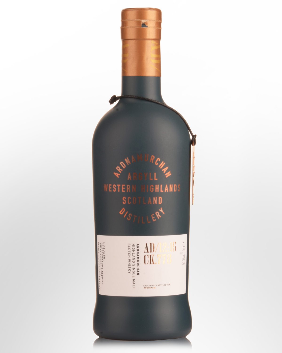 Ardnamurchan Single Cask AD/12:15 CK.778 Cask Strength Single Malt Scotch Whisky (700ml) - Australian Exclusive