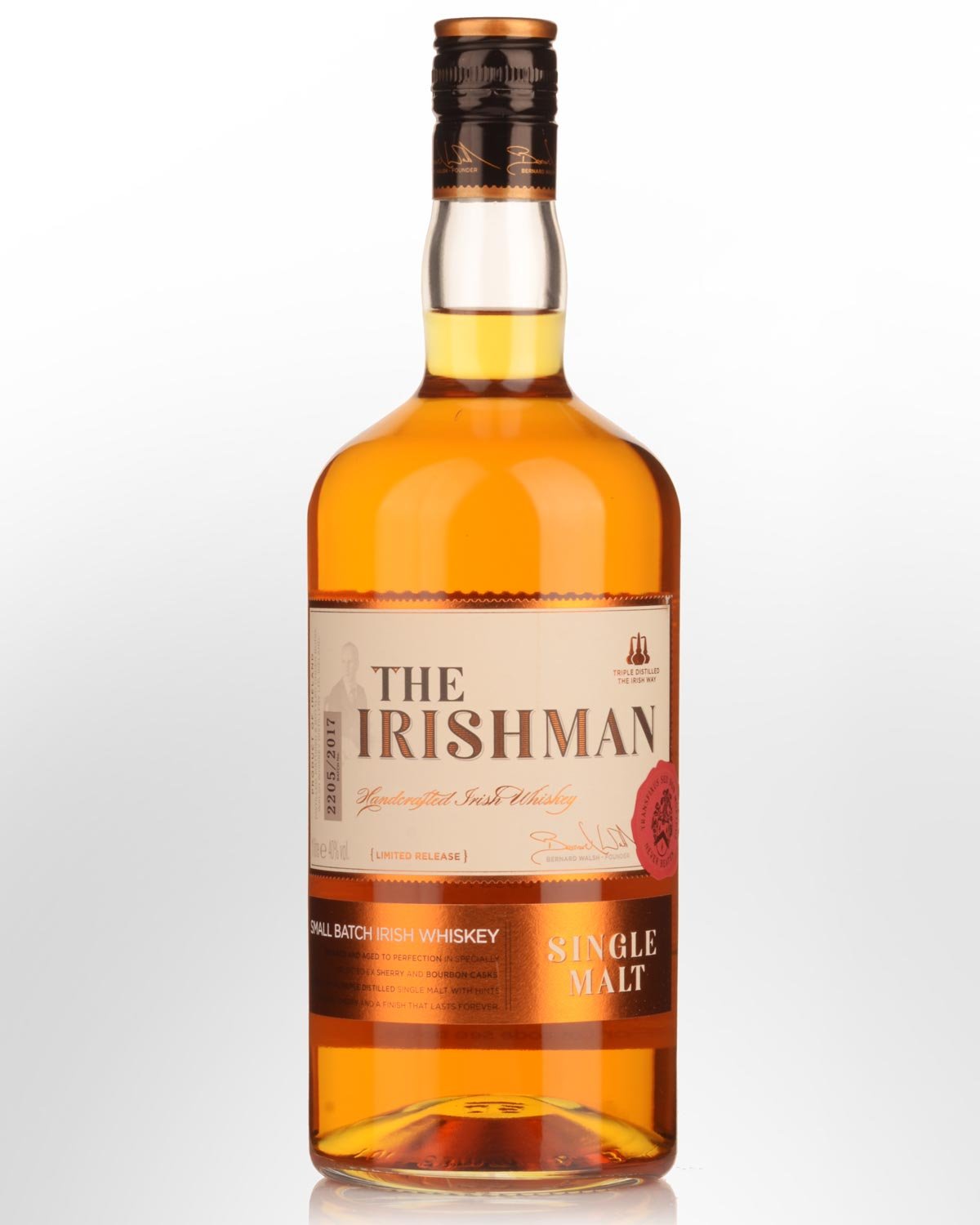 The Irishman Single Malt Irish Whiskey (1000ml)