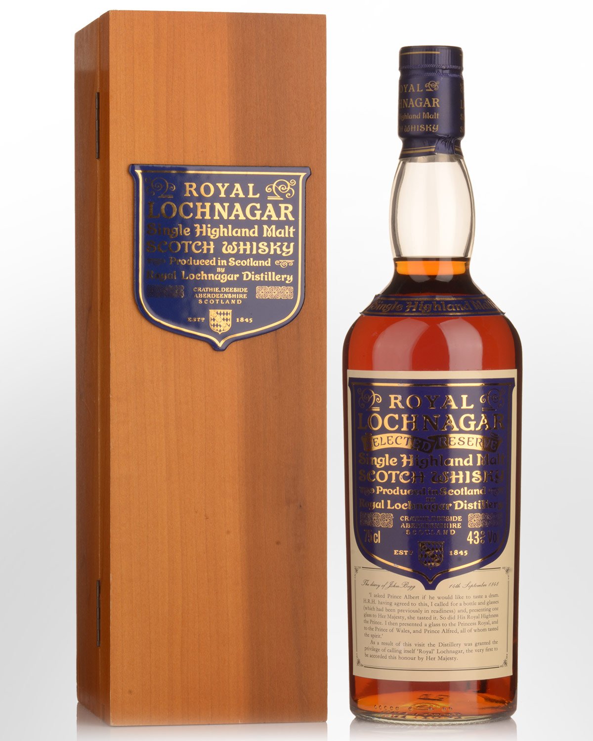 Royal Lochnagar Selected Reserve Single Malt Scotch Whisky (750ml