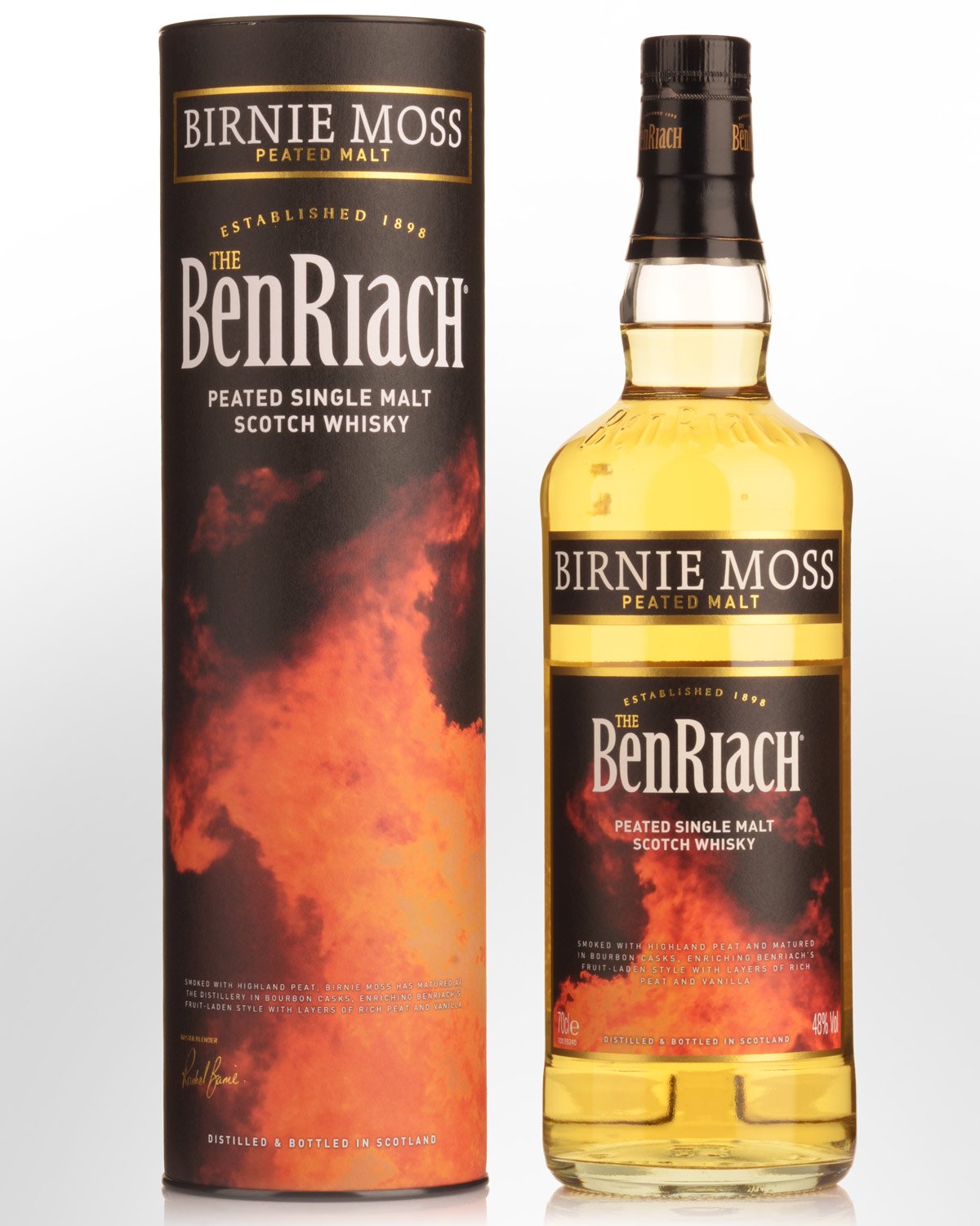Benriach Birnie Moss Peated Single Malt Scotch Whisky (700ml)