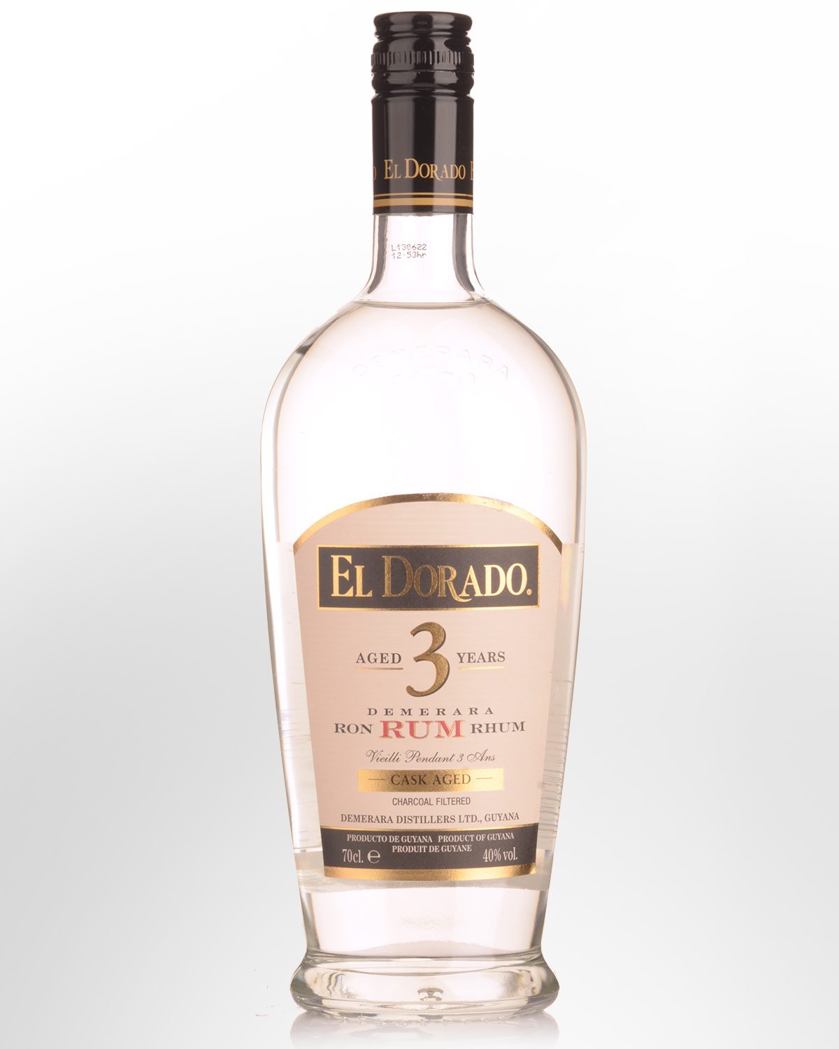 El Dorado 3 Year Old White Rum (700ml)