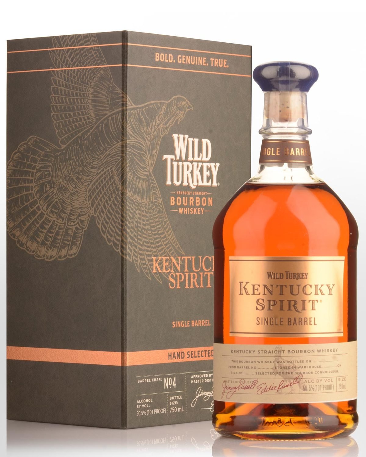 Wild Turkey Kentucky Spirit Single Barrel Bourbon Whiskey (750ml