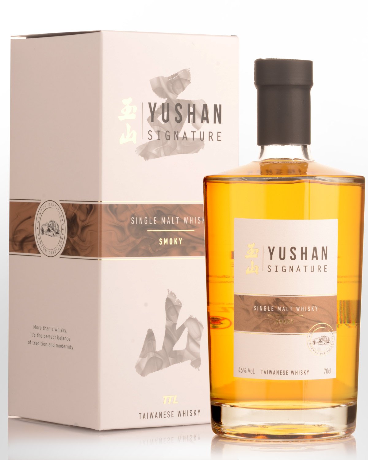 Yushan Signature Smoky Single Malt Taiwanese Whisky (700ml)