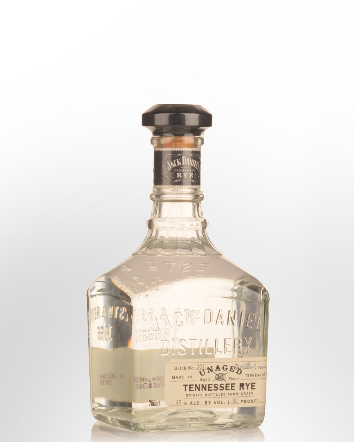 Jack Daniels Batch 001 Unaged Tennessee Rye (750ml)