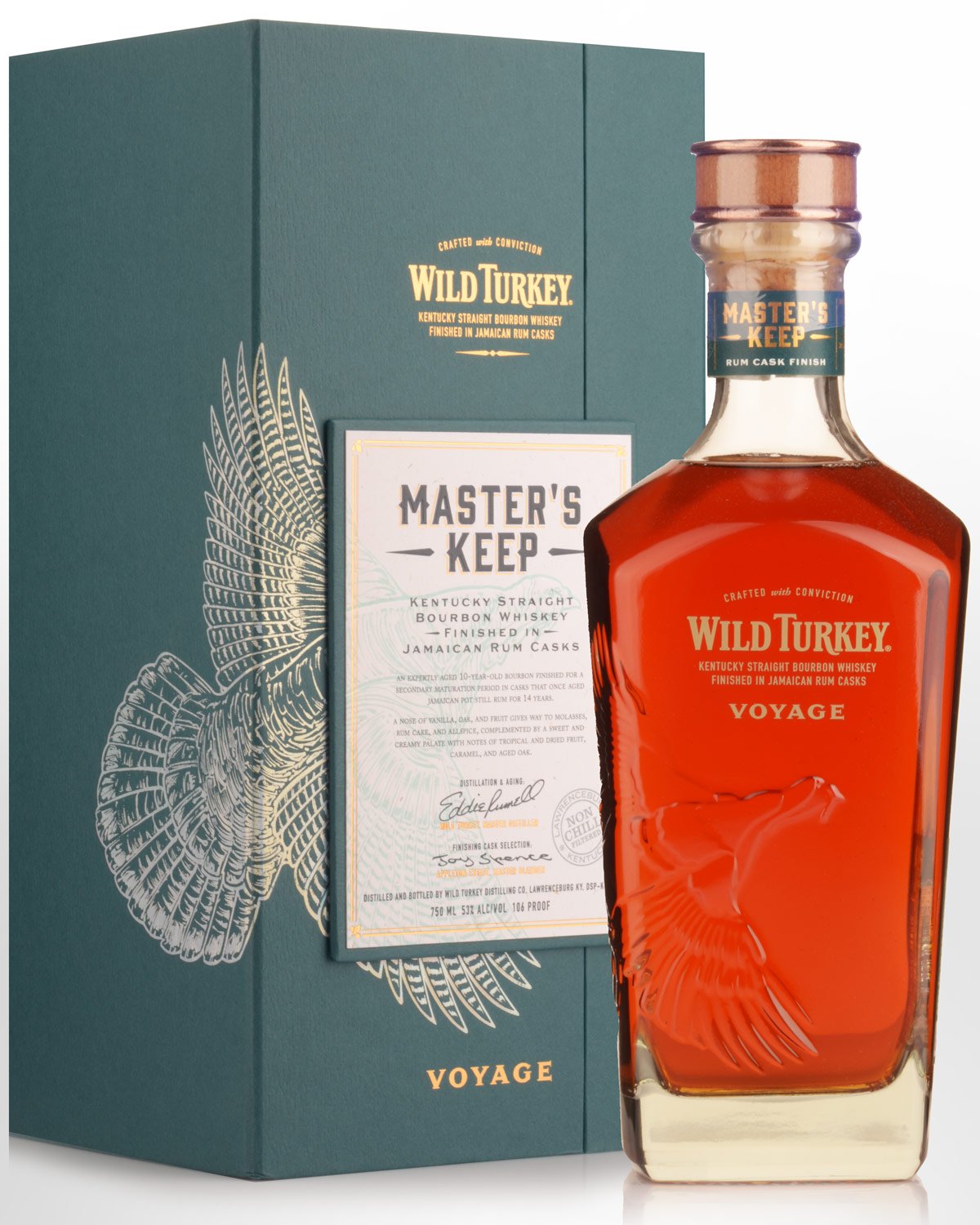 Wild Turkey Master's Keep Voyage Bourbon Whiskey (750ml)