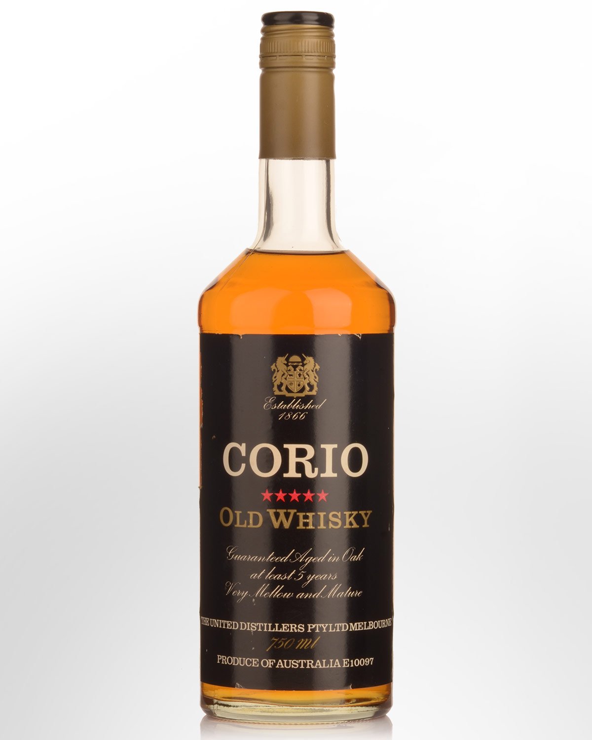 Corio 5 Star 5 Year Old Australian Whisky (750ml)