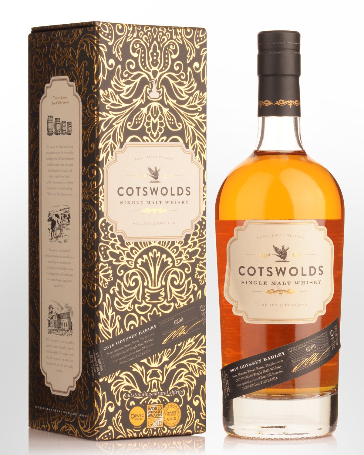 Cotswolds English Single Malt Whisky (700ml)