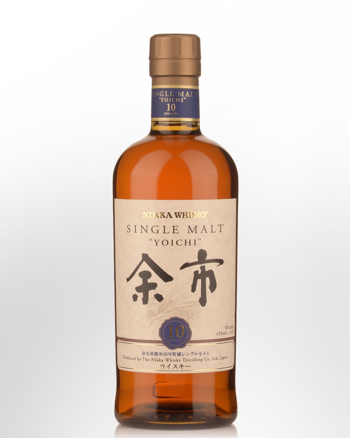 Nikka Yoichi 10 Year Old Single Malt Japanese Whisky (700ml) - Pre 2015 Bottling