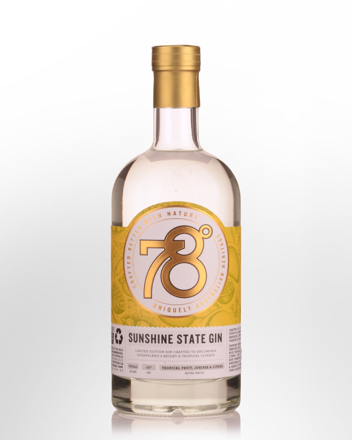 78 Degrees Sunshine State Gin (700ml)