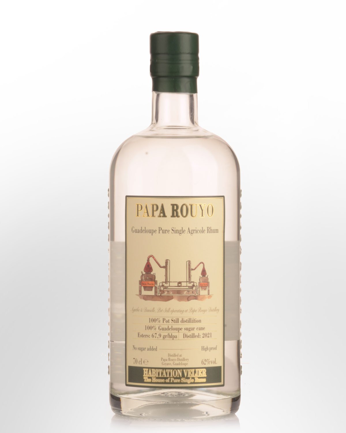 2021 Habitation Velier Papa Rouyo Rhum Agricole Guadeloupe Pure Single Rum (700ml)