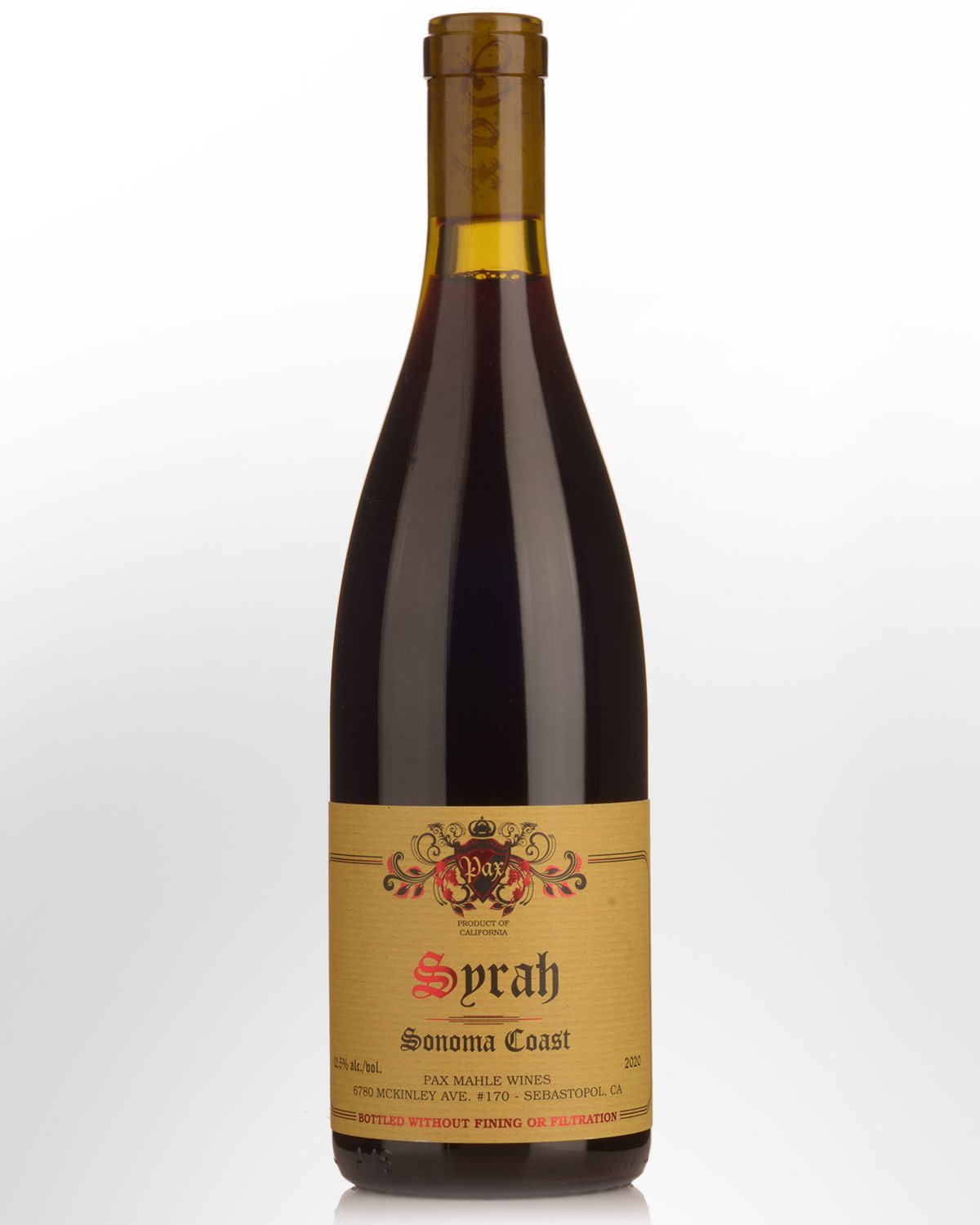 2020 Pax Wines Sonoma Coast Syrah