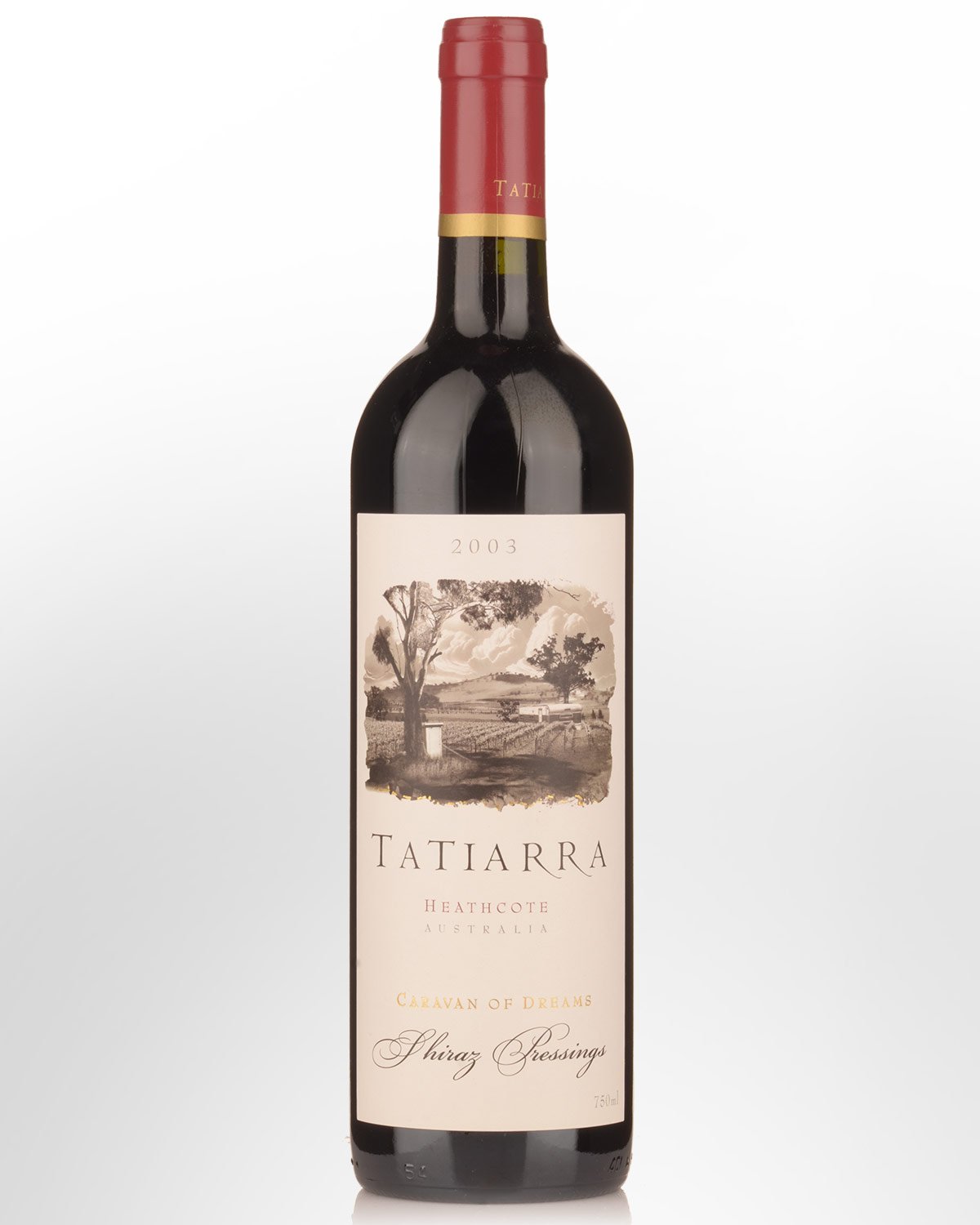 2003 Tatiarra Caravan of Dreams Shiraz Pressings