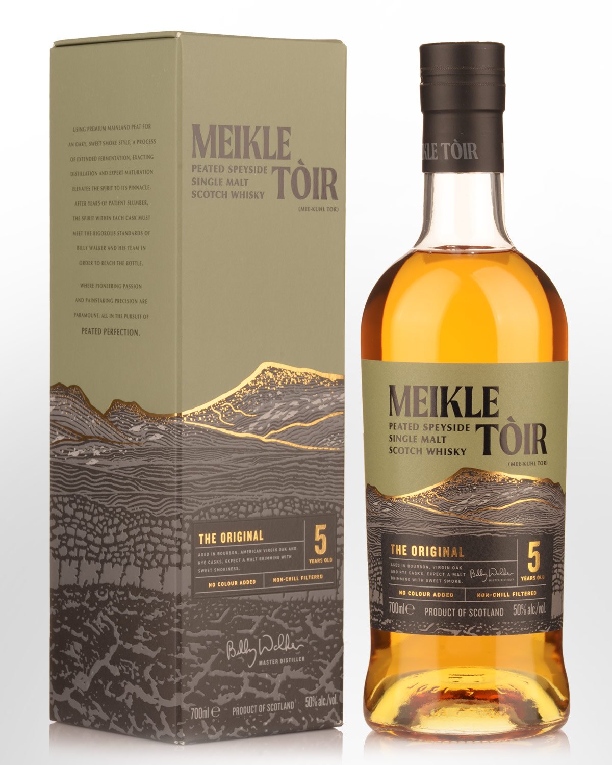 The GlenAllachie Meikle Tòir The Original 5 Year Old Single Malt Scotch Whisky (700ml)