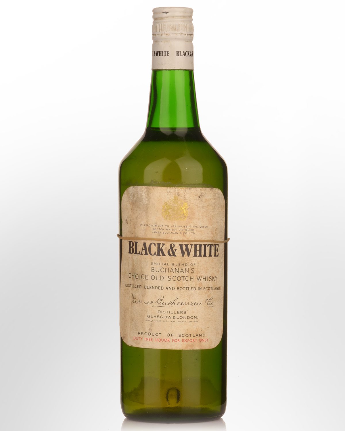 Black & White Buchanan's Choice Blended Scotch Whisky - 1970s Bottling