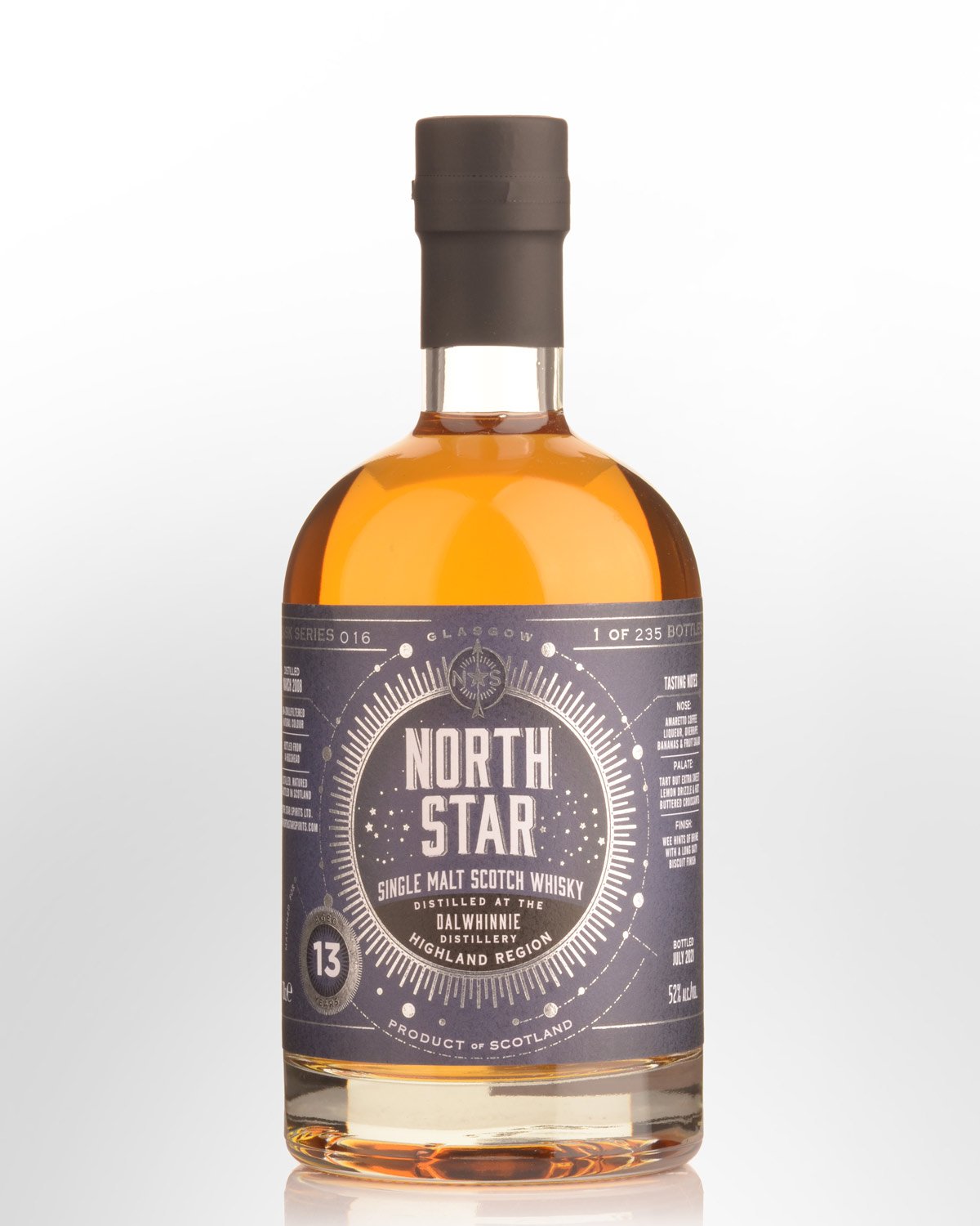 2008 North Star Dalwhinnie 13 Year Old Single Malt Scotch Whisky (700ml)