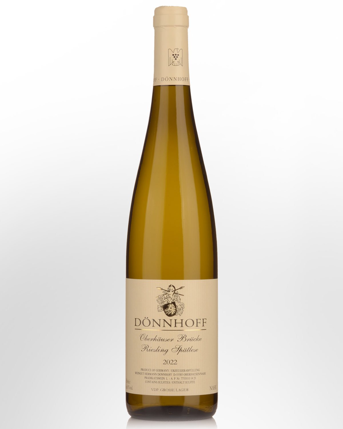 2022 Donnhoff Oberhauser Brucke Riesling Spatlese