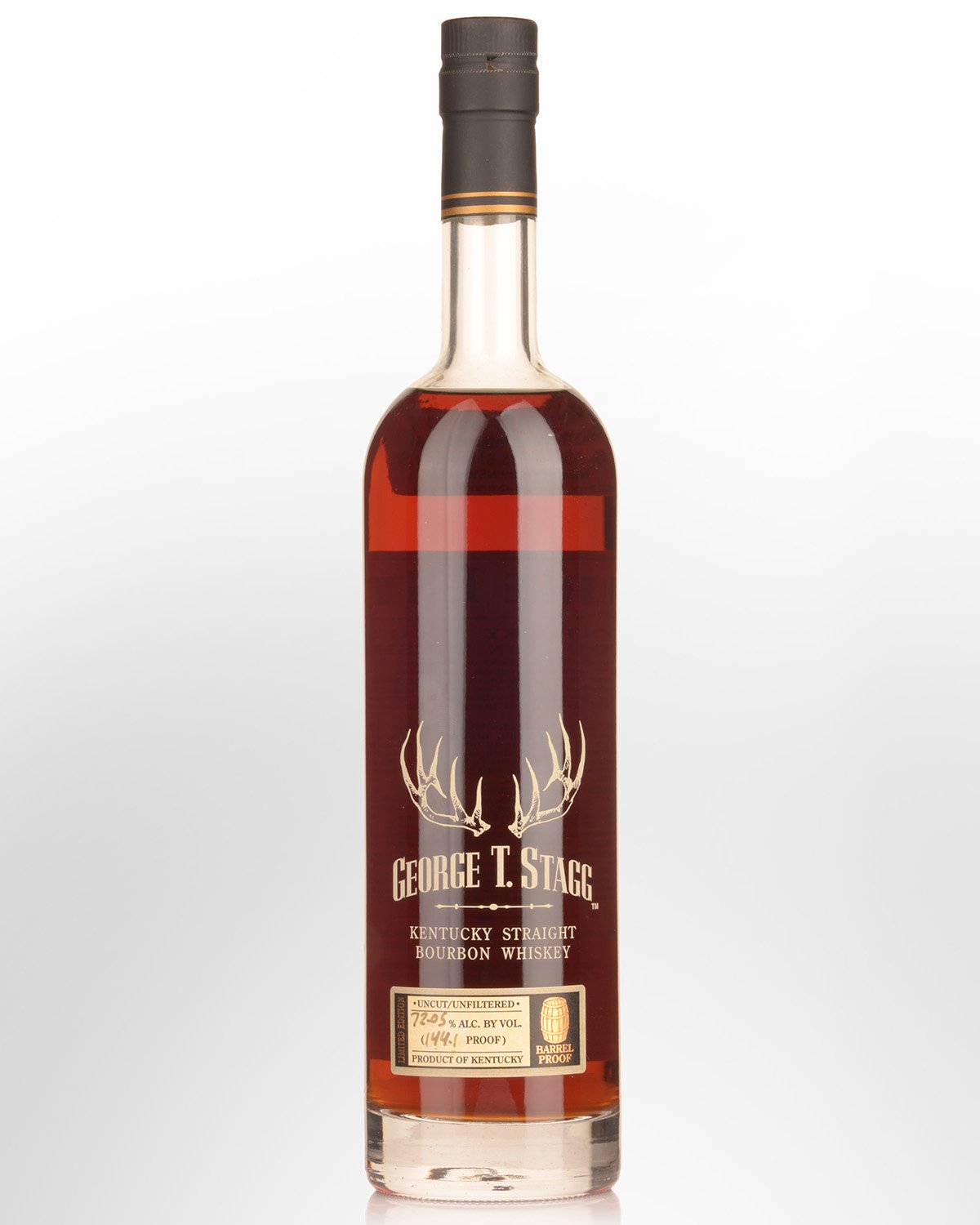 2016 George T. Stagg Barrel Proof Release 144.1 Proof (72.05%) Straight Bourbon Whiskey (750ml)