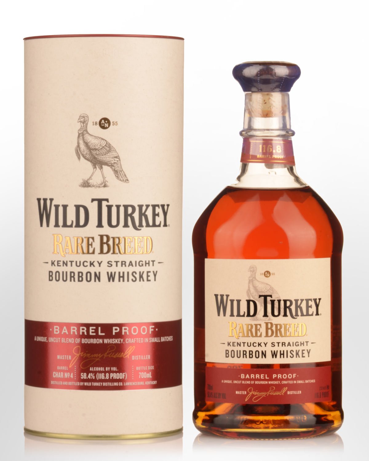 Wild Turkey Rare Breed Barrel Proof Bourbon Whiskey (700ml) | Nicks
