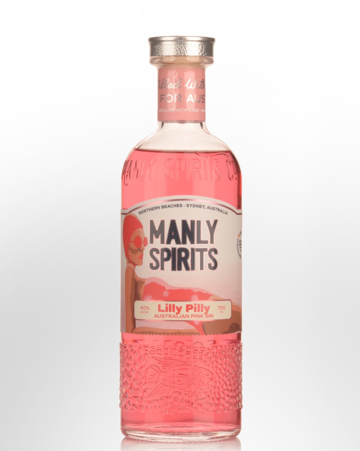 Manly Spirits Lilly Pilly Pink Gin (700ml)