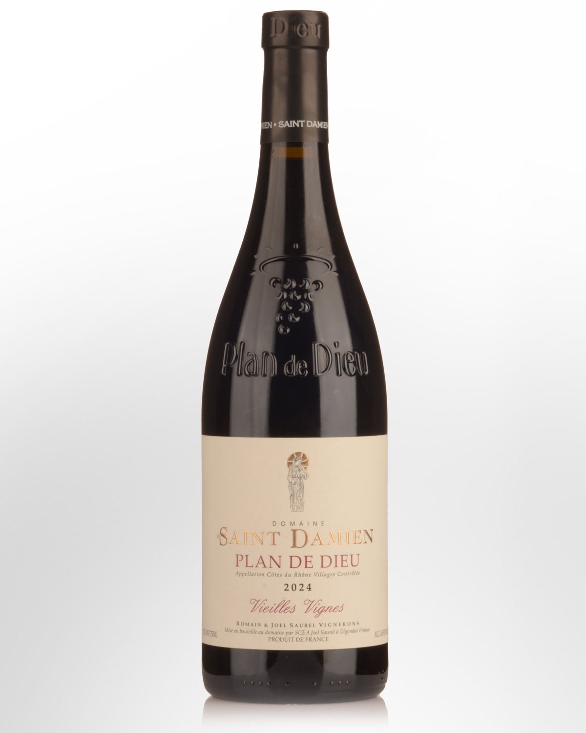 2024 Domaine Saint-Damien Plan de Dieu Cotes du Rhone Villages Vieilles Vignes