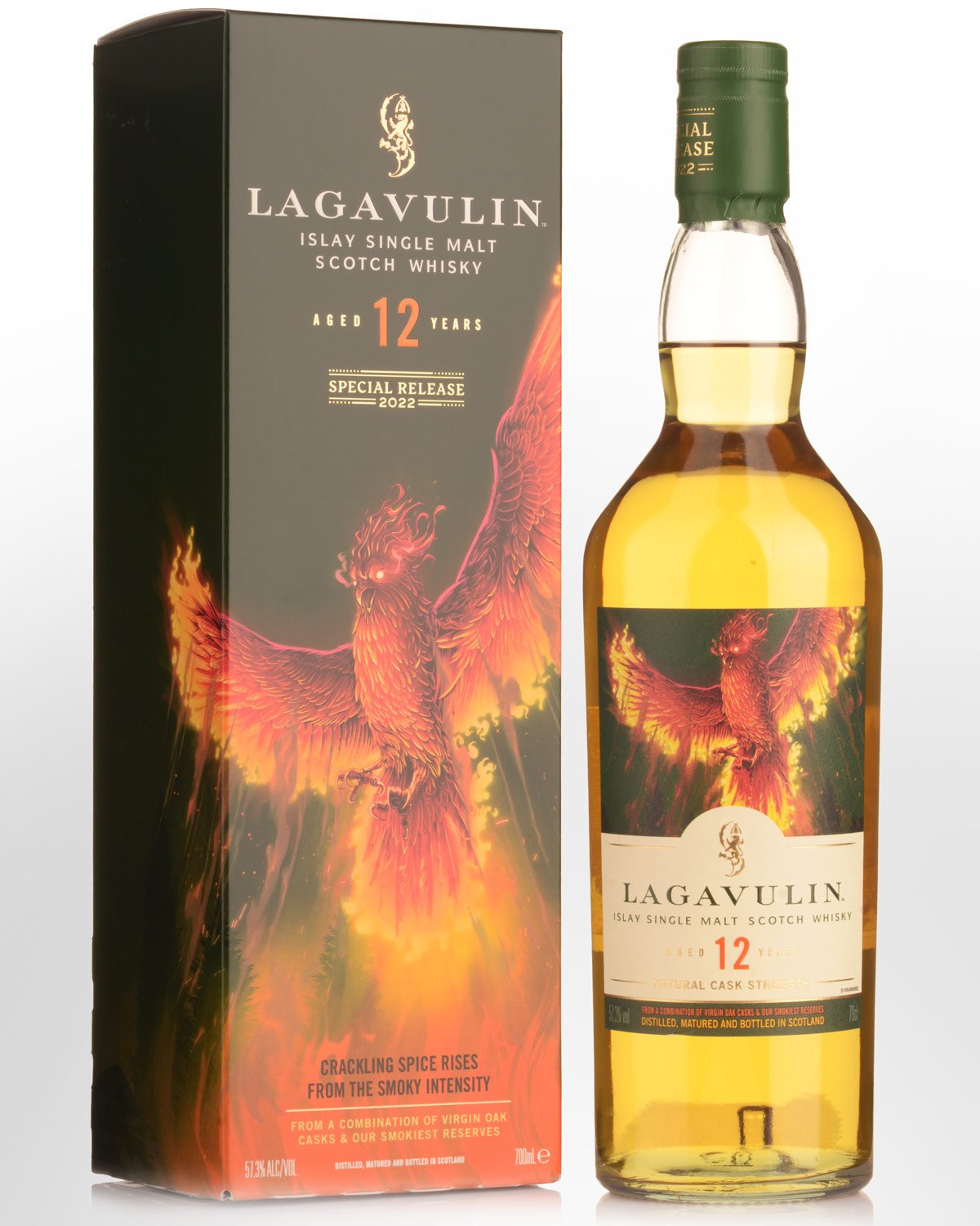 Lagavulin 12 Year Old (Special Release 2022) Cask Strength Single Malt Scotch Whisky (700ml)