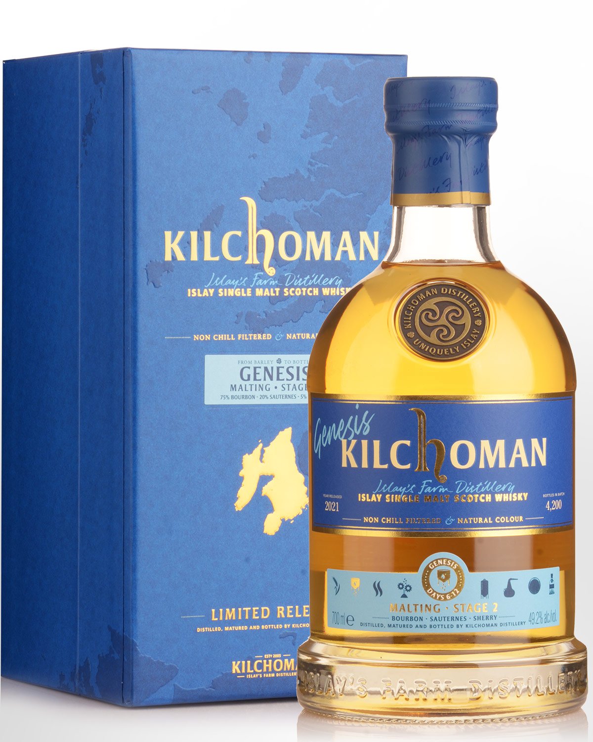Kilchoman Genesis Harvest S2 Single Malt Scotch Whisky (700ml)