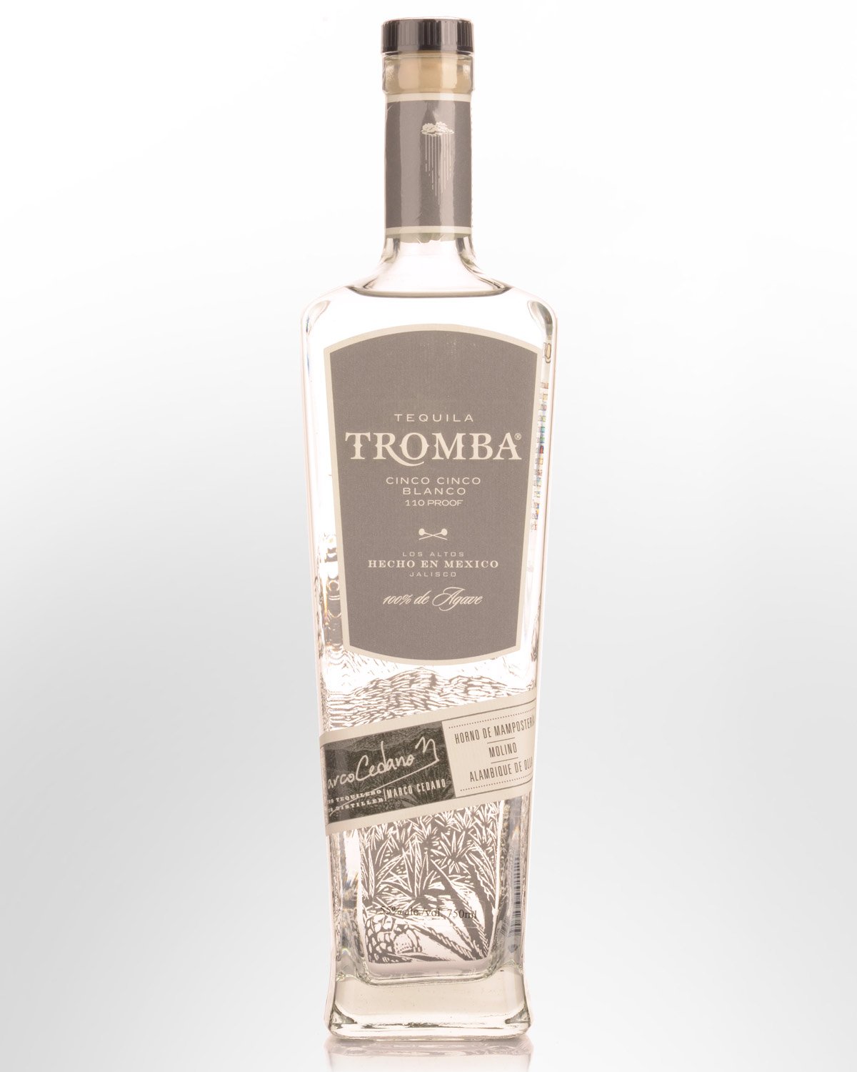 Tromba Cinco Cinco Still Strength Blanco Tequila (750ml)