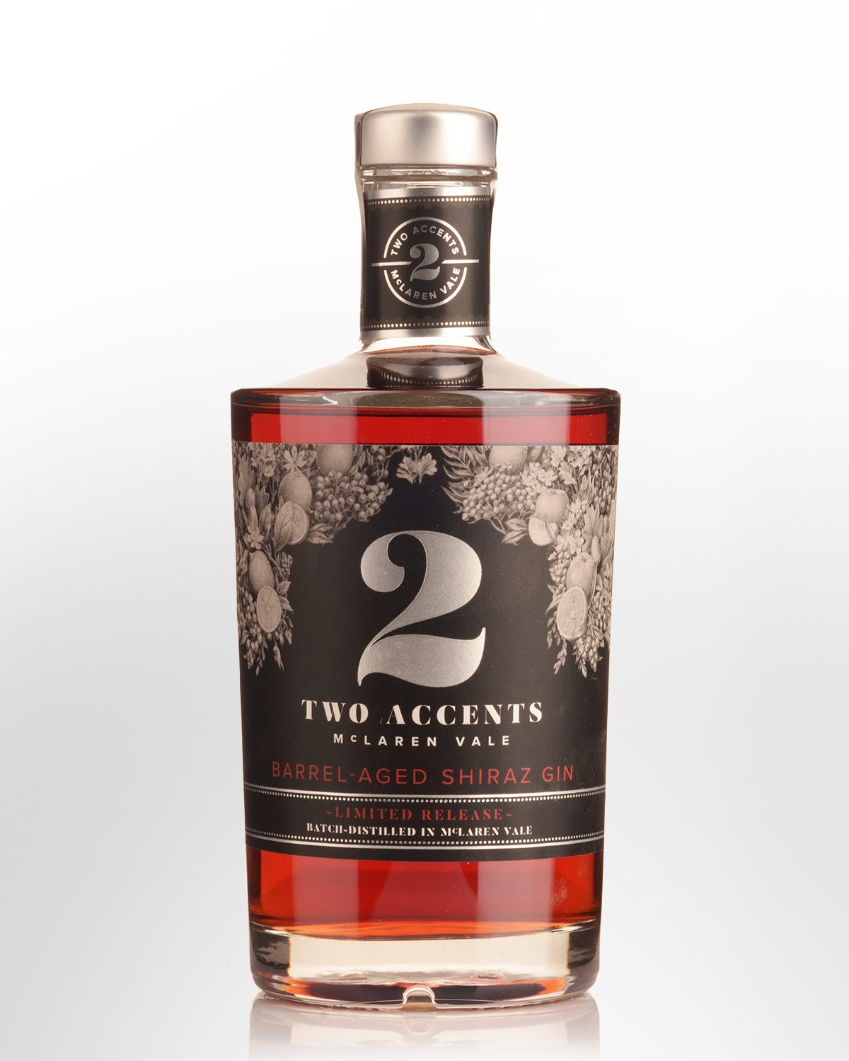 Two Accents Limited Release Barrel Aged Shiraz Gin (700ml)