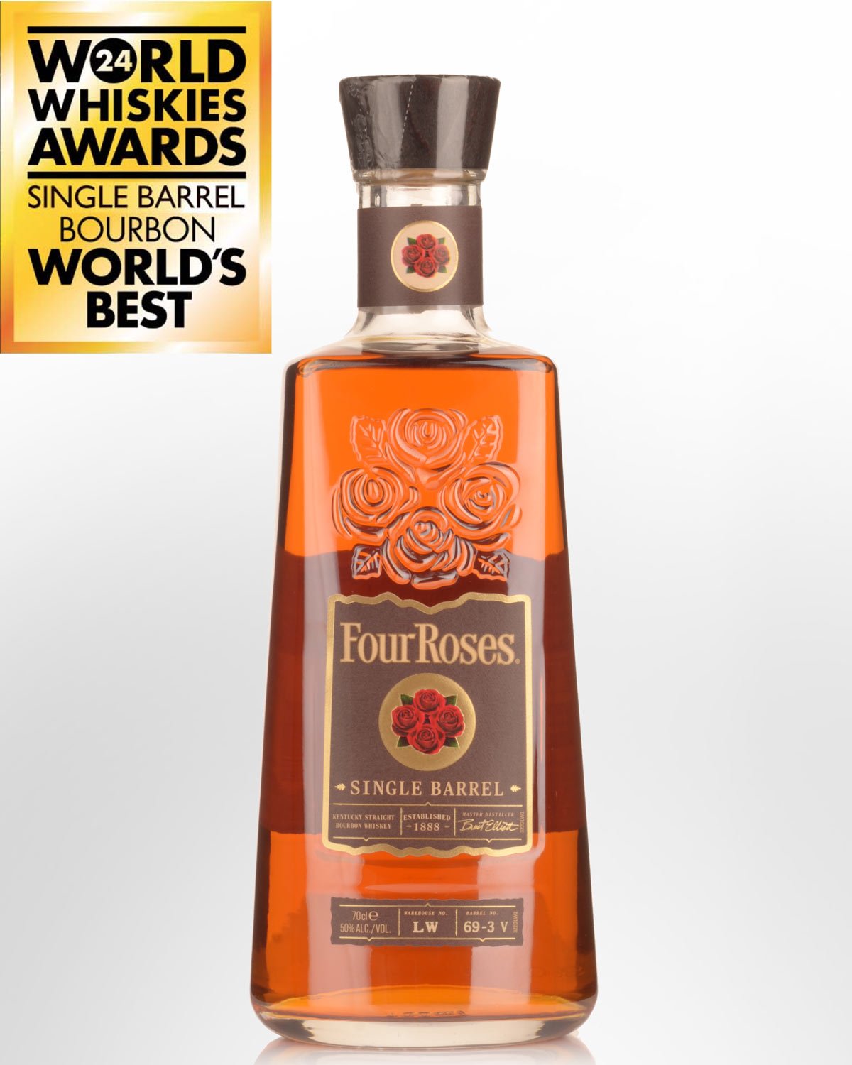 Four Roses Single Barrel Bourbon Whiskey (700ml)
